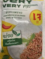 Vegan Stir Fried Krapao With Rice