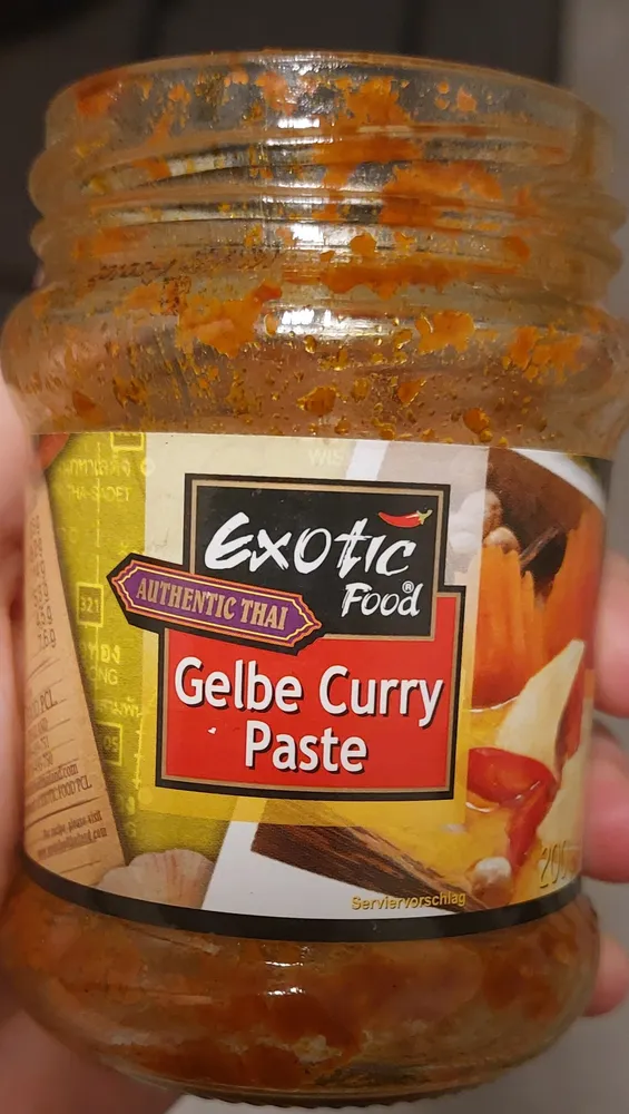 Gelbe Curry Paste