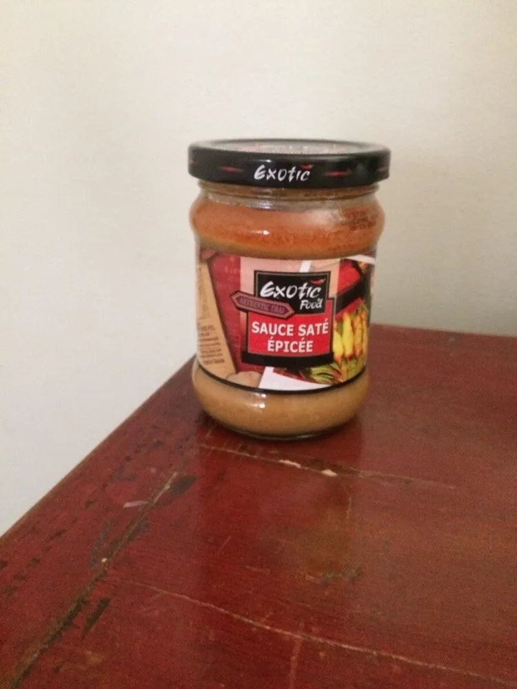 Würzig Scharfe Sateé Sauce