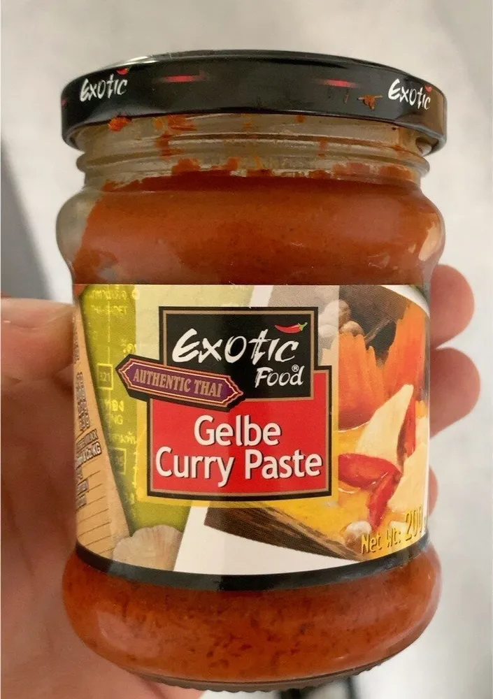 Gelbe Currypaste