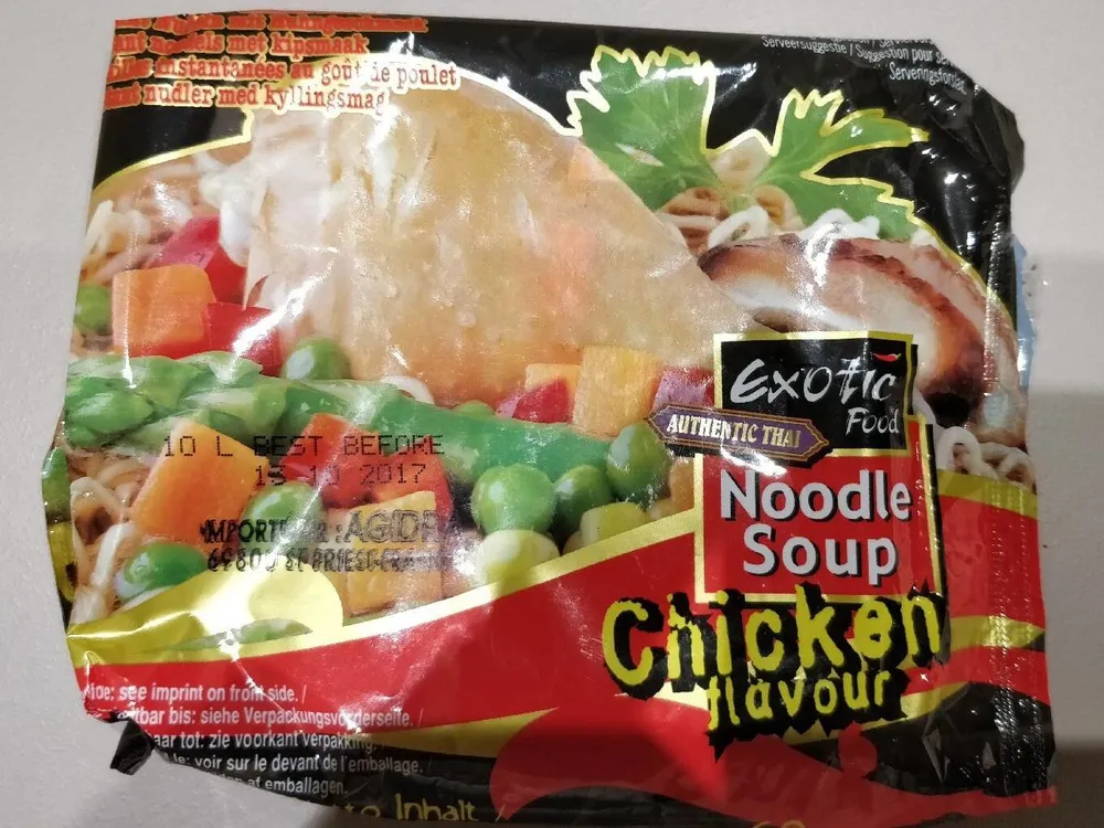 Nouilles Instantanées Saveur Poulet