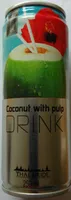 Coconut with pulp drink