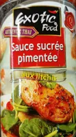 Sauce sucrée pimentée aux litchis