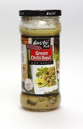 Exotic,Green Chili Basil Wok Sauce