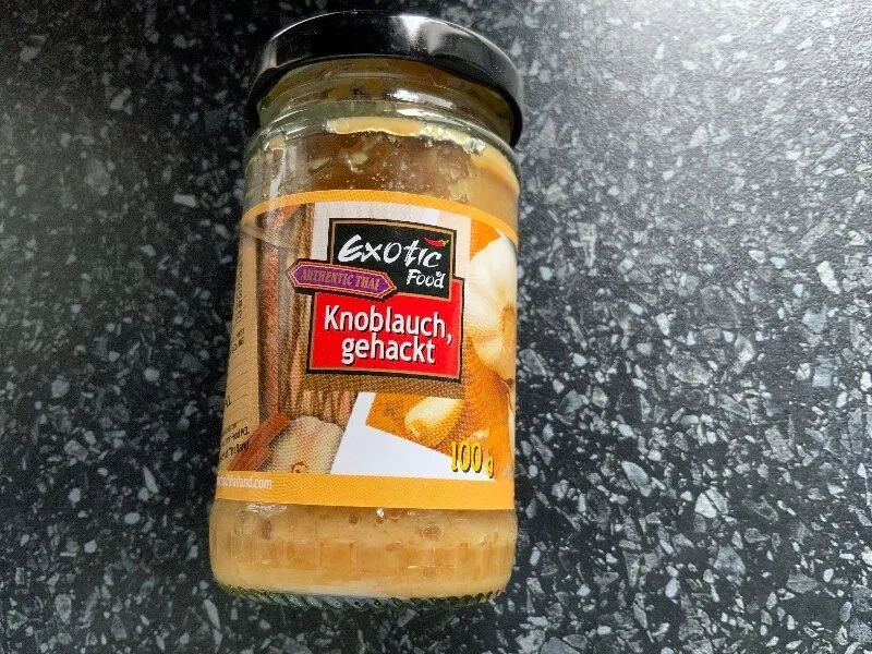 Knoblauch, gehackt (Paste)