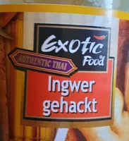 Ingwer gehackt