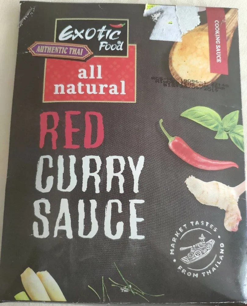 Red curry sauce