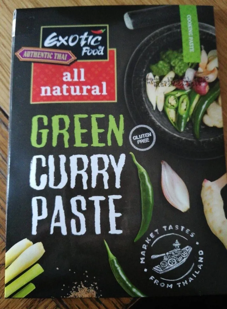 Green curry paste