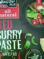 Red curry paste (pâte de curry rouge)