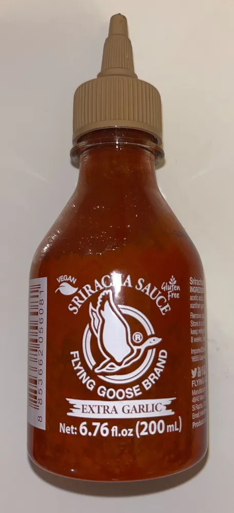 Sriracha Hot Chilli Sauce with extra Garlic