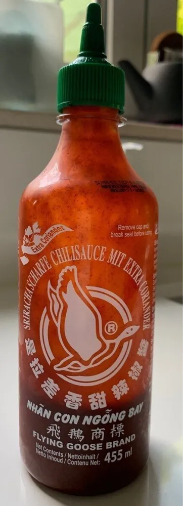 Sauce Piment Sriracha Coriandre