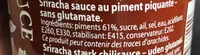 Sriracha Scharfe Chillisauce