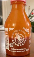 Sriracha super hot chilli sauce