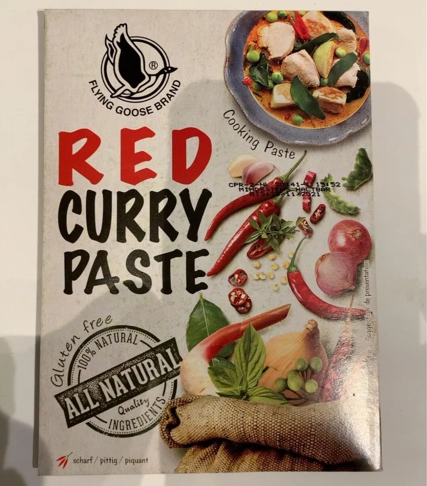 Red curry paste