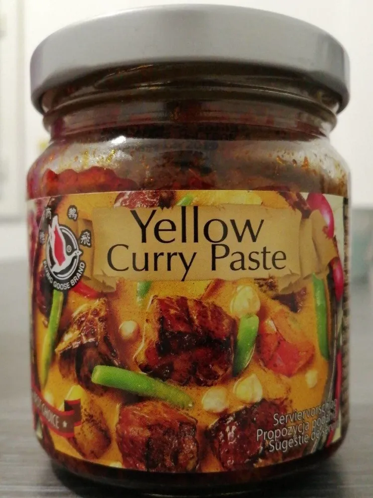 Yellow curry paste