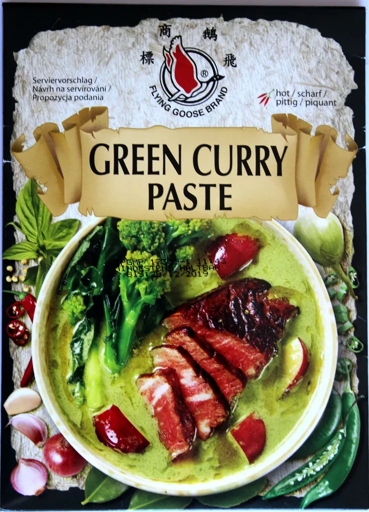 Green curry paste
