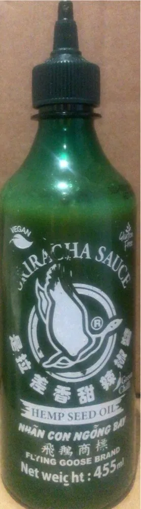 Hemp Seed Oil sriracha Sauce