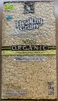 Riz brun Jasmine, Biologique.