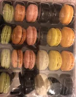 Macarons surgelés au gout exotique