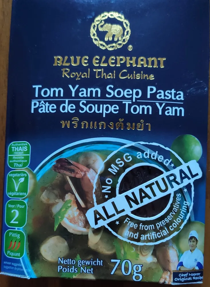 Pâte de soupe Tom Yam