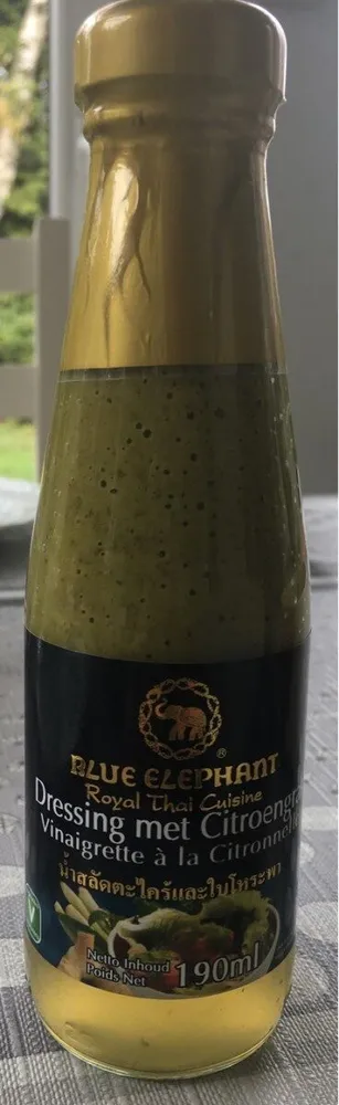 Vinaigrette à la citronnelle