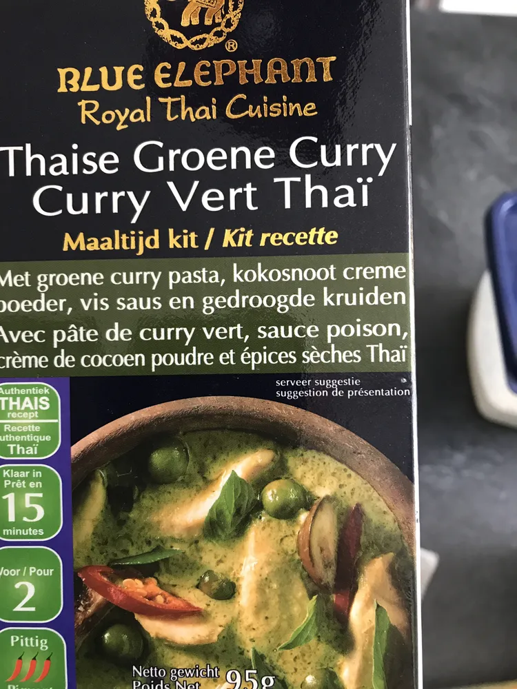 Royal Thai Cuisine Thai Premium Cooking Set Green Curry