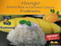 Riz gluant à la mangue