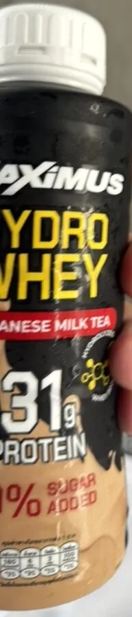 Hydrowhey (Taiwanese Milk Tea)