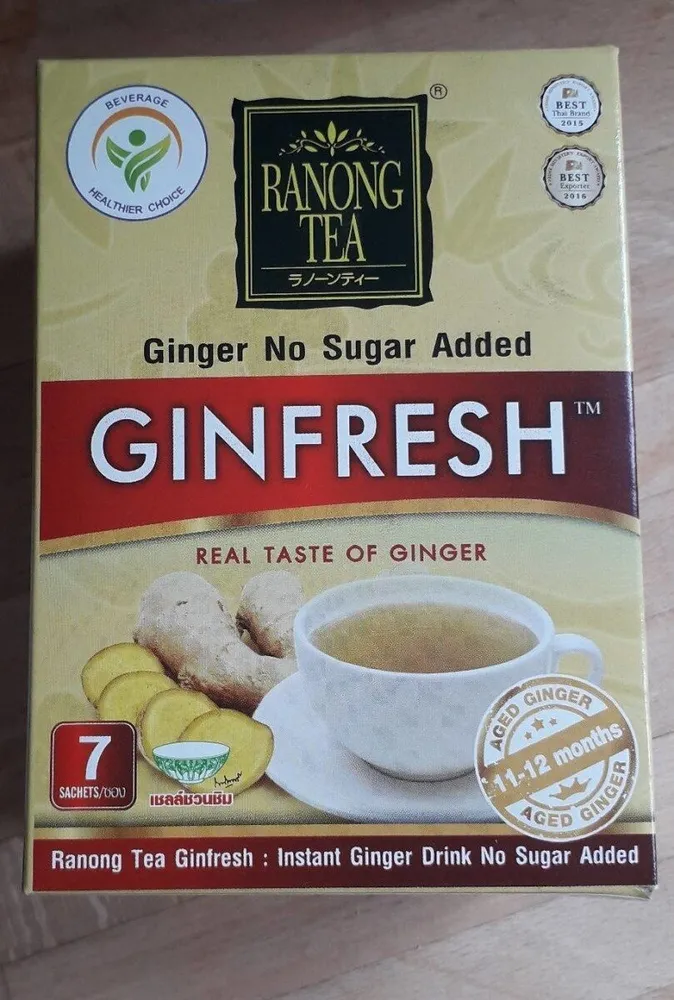 Ginfresh ginger no sugar added