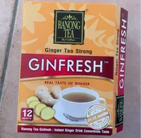 Ginfresh Ginger Tea Strong