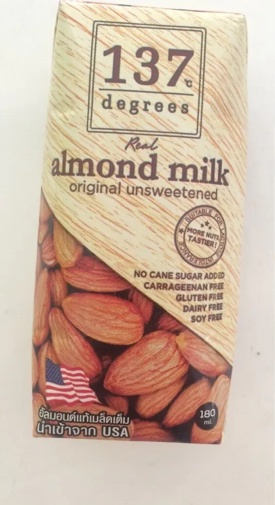 Almond milk original unsweetened
