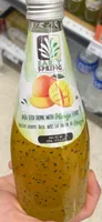 Basil Seed Drink With Mango Flavor