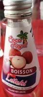 Coco Royal Letchi avec graines de basilic