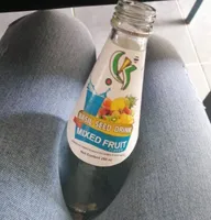 Basilic seed drink with mixed fruit