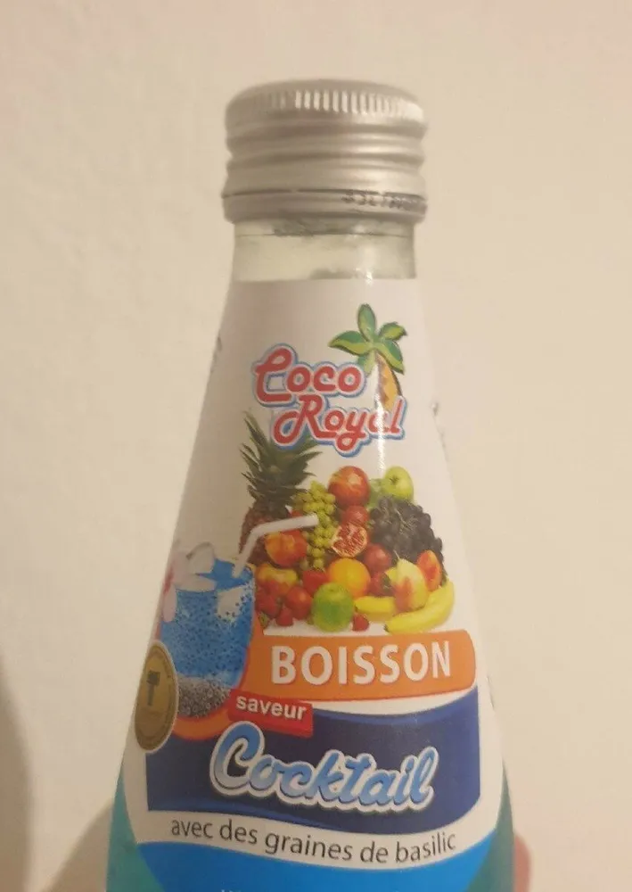 Coco royal saveur cocktail graine de basilic