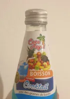 Coco royal saveur cocktail graine de basilic