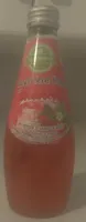 Basil Seed Drink with Strawberry Flavour