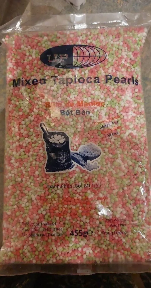 Mixed tapioca pearls