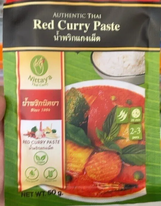 Pâte de Curry Thai-Rouge