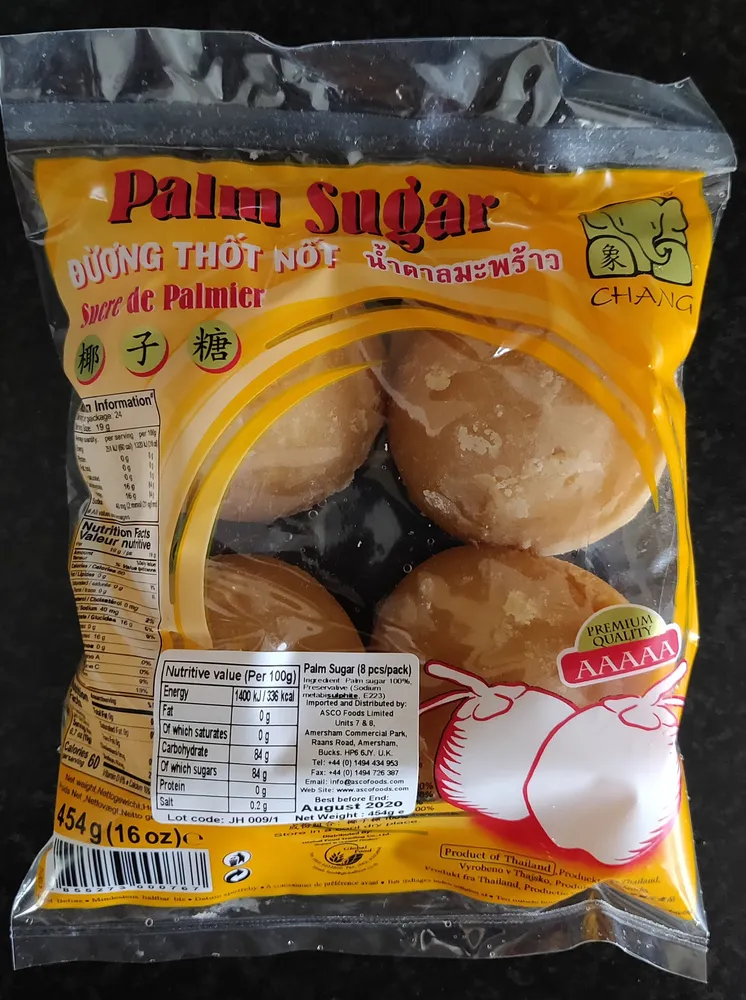 Palm sugar
