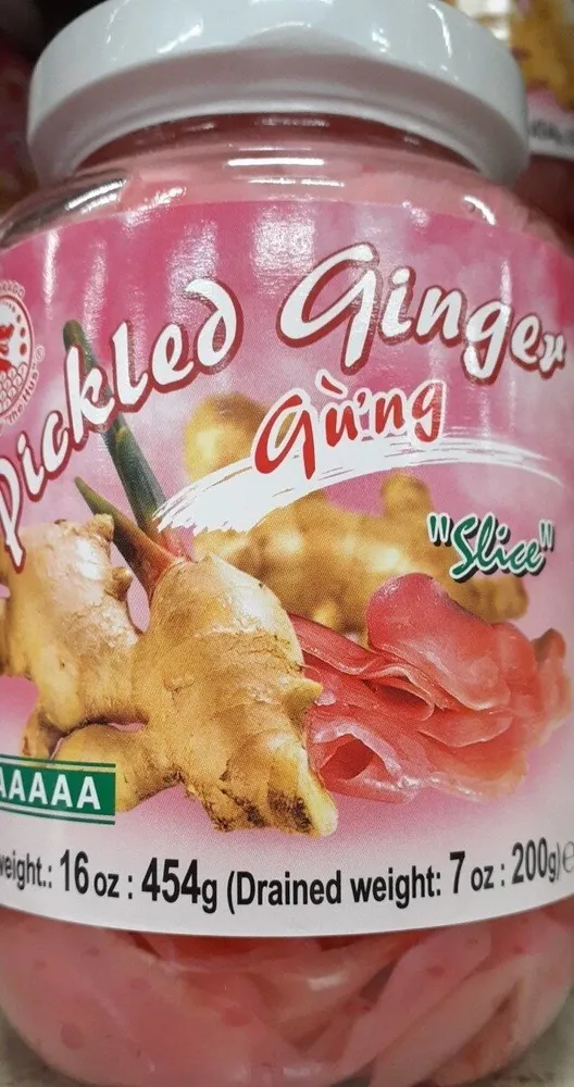 pickled ginger