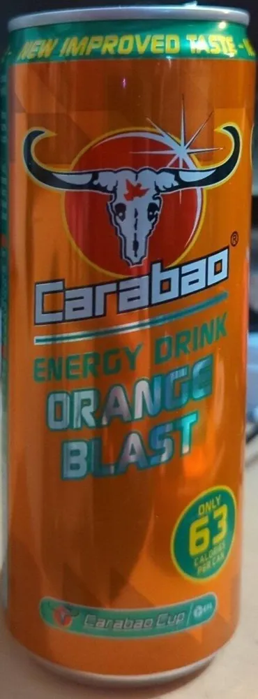 Energy Drink Orange Blast