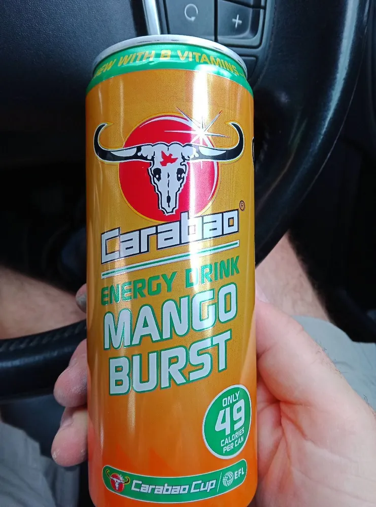 Mango Burst Energy Drink