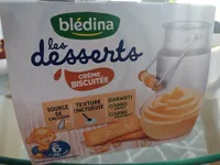 Crème biscuitée
