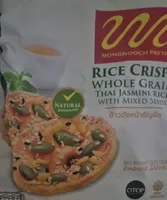 Rice crisps whole grain