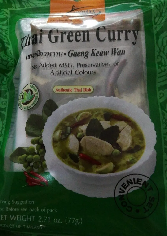 Thai green curry