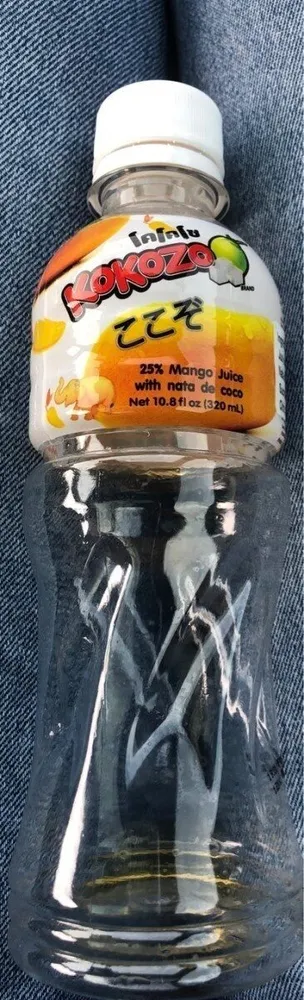 Jus de mangue avec nata de coco