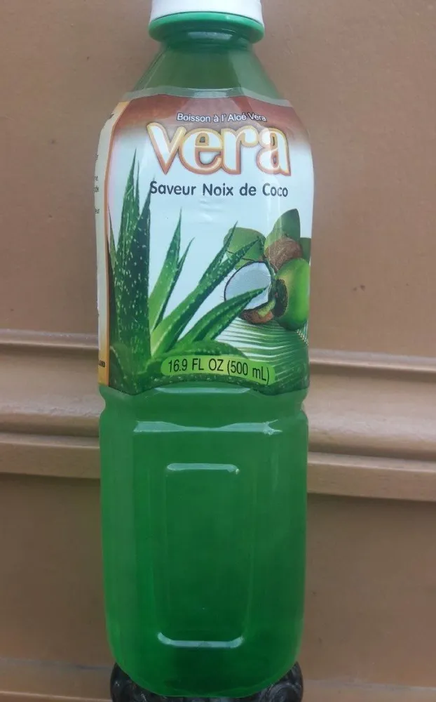Boisson à l'aloe vera saveur noix de coco