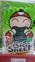 Taokaenoi Crispy Seaweed Big Sheet Classic Flavor