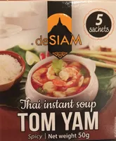 Soupe Instantanée Tom Yam